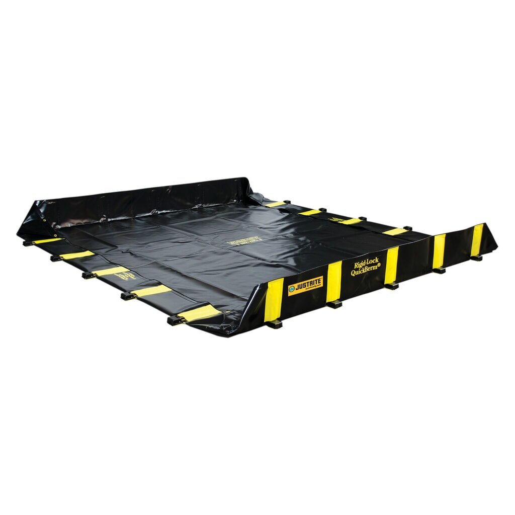 Justrite® Falt-Auffangwanne aus PVC QuickBerm®, Kapazität 2.820 l Produktabbildung Nr. 4: Justrite® Falt-Auffangwanne aus PVC QuickBerm®, Kapazität 2.820 l