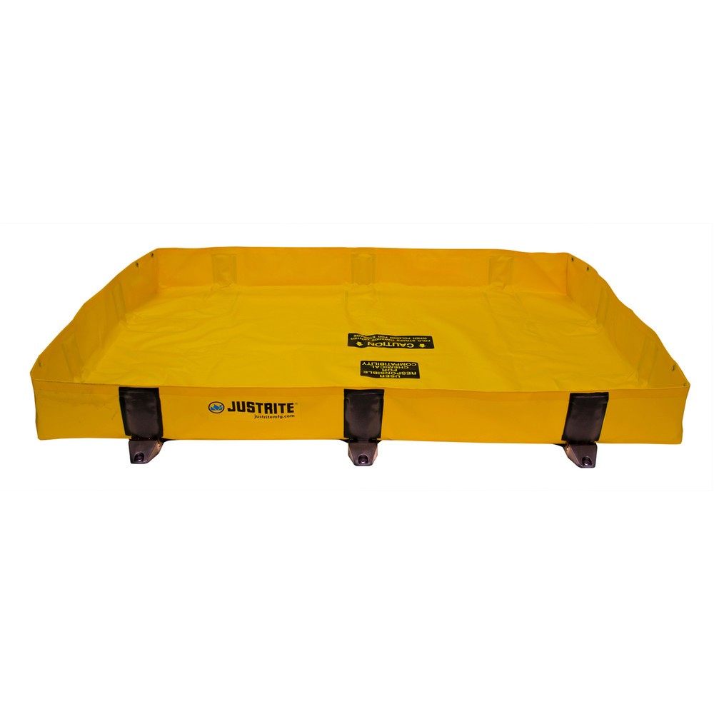 Produktabbildung: Justrite® Faltwanne QuickBerm® Lite, Kapazität 299 l