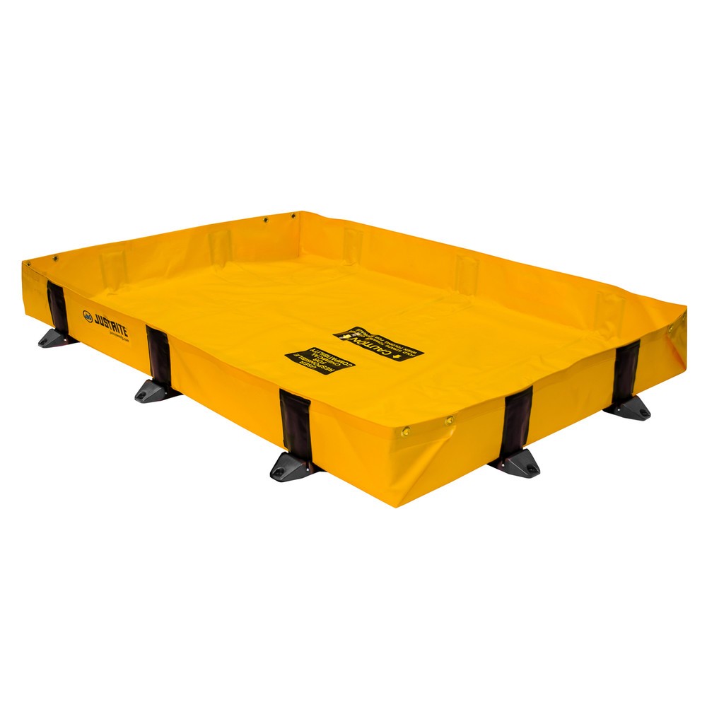 Produktabbildung: Justrite® Faltwanne QuickBerm® Lite, Kapazität 451 l
