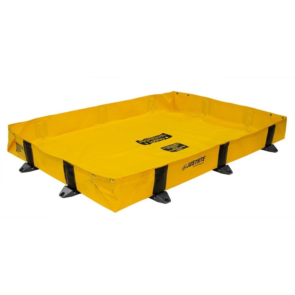 Produktabbildung: Justrite® Faltwanne QuickBerm® Lite, Kapazität 602 l