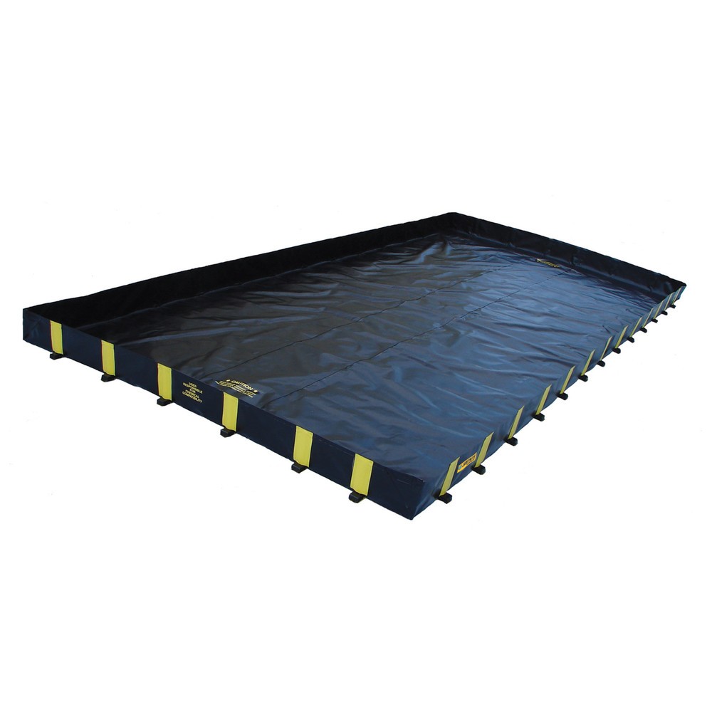 Produktabbildung: Justrite® Faltwanne QuickBerm® Plus, Kapazität 9.501 l