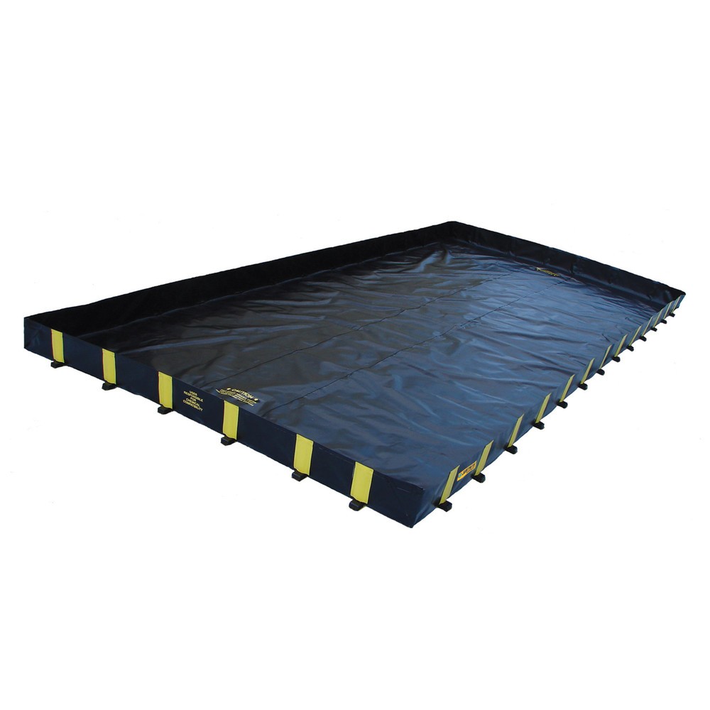 Produktabbildung: Justrite® Faltwanne QuickBerm® Plus, Kapazität 18.321 l