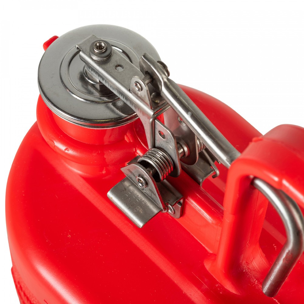 Produktabbildung Nr. 2: Justrite® HDPE-Sicherheitsbehälter Typ I, rot, 4 Liter