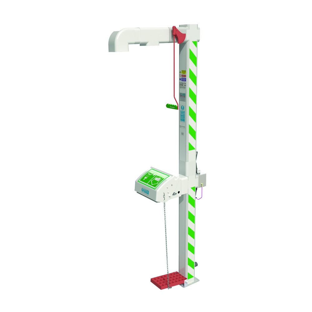 Produktabbildung: Justrite® Körper-/Augendusche-Kombination AH5G45G Hughes, frostgeschützt