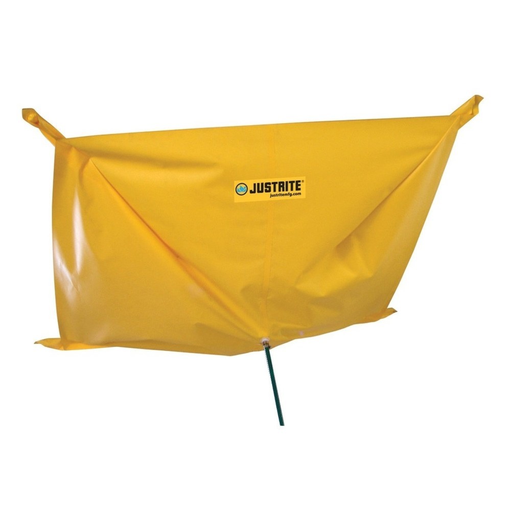 Produktabbildung Nr. 1: Justrite® Leckage-Auffangplane, LxB 3,7 x 3,7 m, Ösen