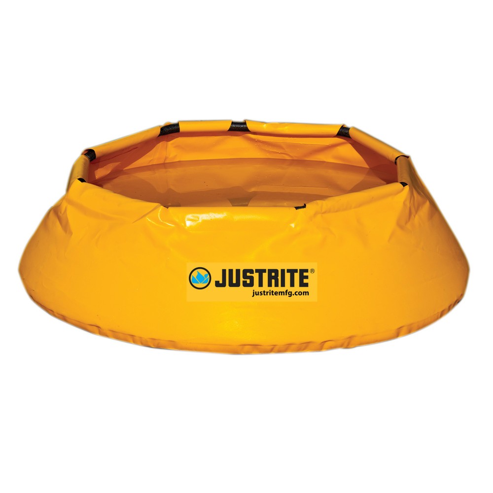 Produktabbildung Nr. 1: Justrite® Notfallwanne Pop-Up, Ø 1.295 mm, Kapazität 250 l