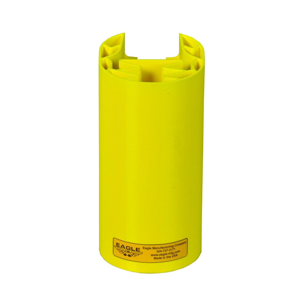 Produktabbildung: Justrite® Regalbeinschutz Eagle, HDPE, für BxT 75 x 75 mm