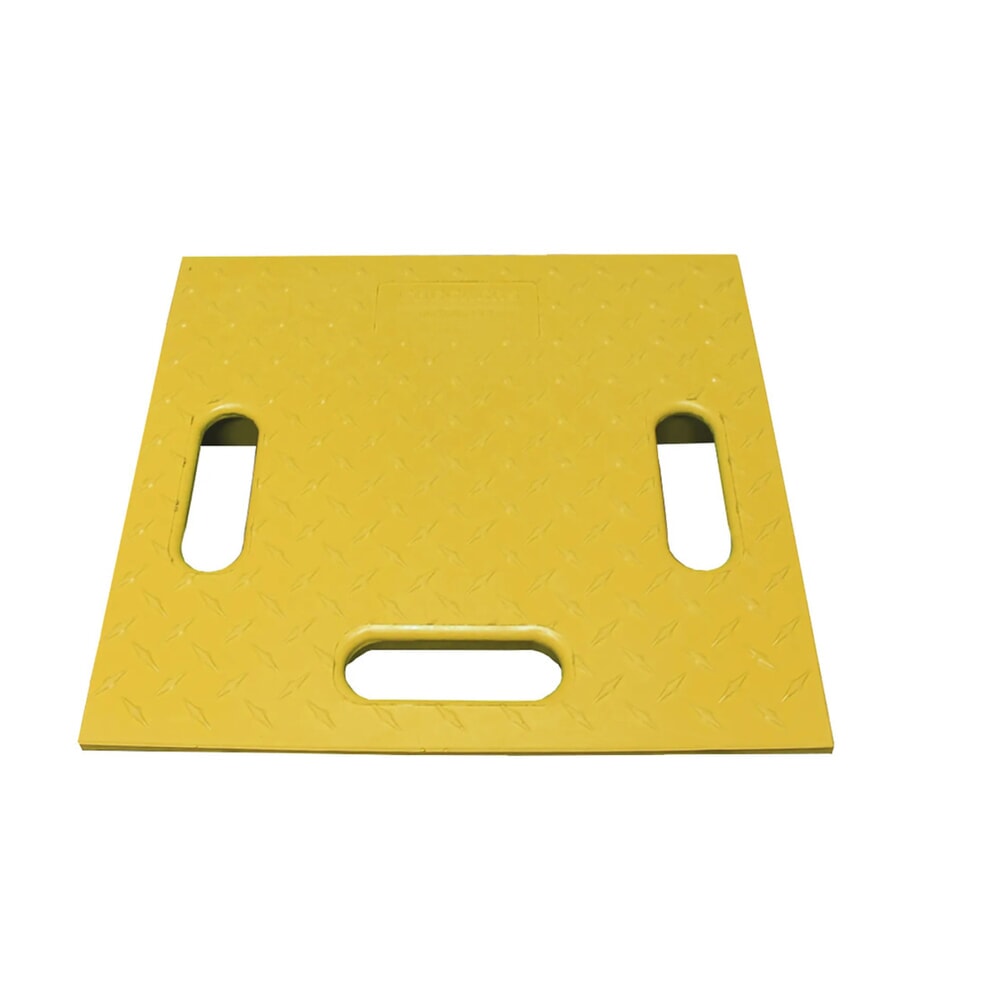Produktabbildung: Justrite® Schlauchbrücke Diamondback® , Rampe, LxB 260 x 410 mm, gelb