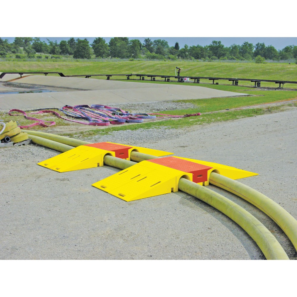 Produktabbildung Nr. 3: Justrite® Schlauchbrücken-System Diamondback® , gelb