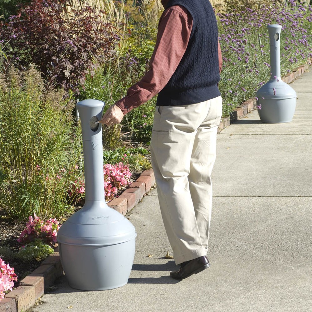 Produktabbildung Nr. 5: Justrite® Sicherheits-Standascher Elite™, 15 Liter, grau