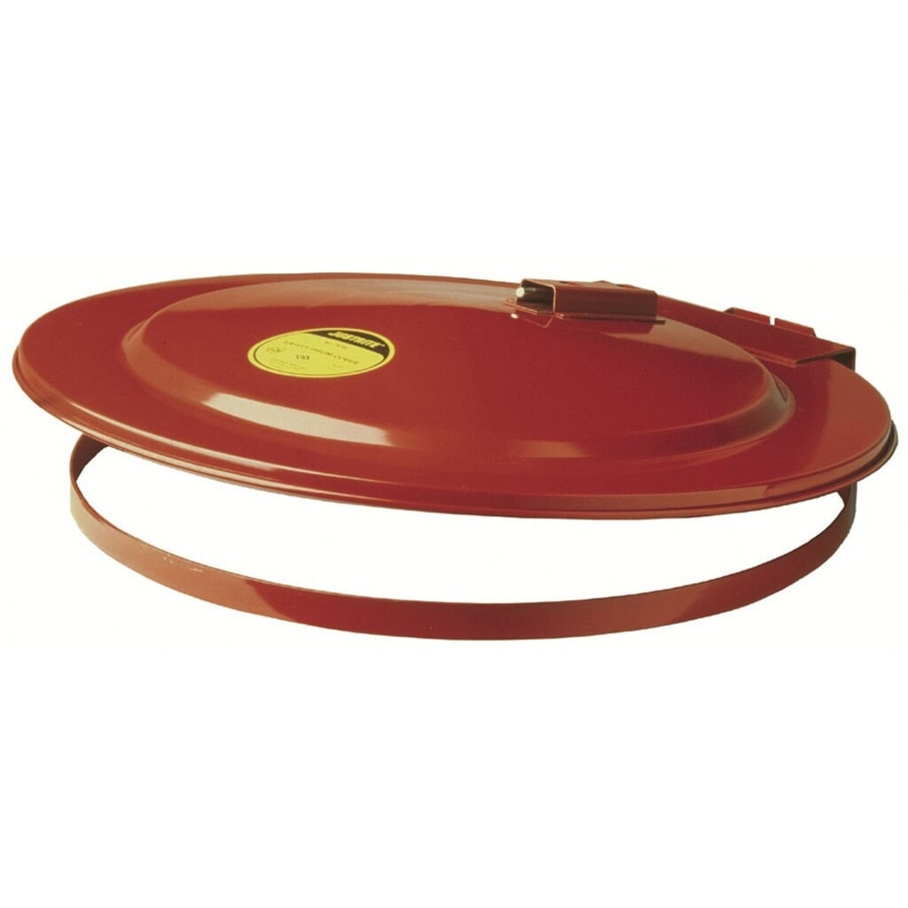 Justrite® Sicherheitsfassdeckel für 200-Liter-Fässer Produktabbildung: Justrite® Sicherheitsfassdeckel für 200-Liter-Fässer
