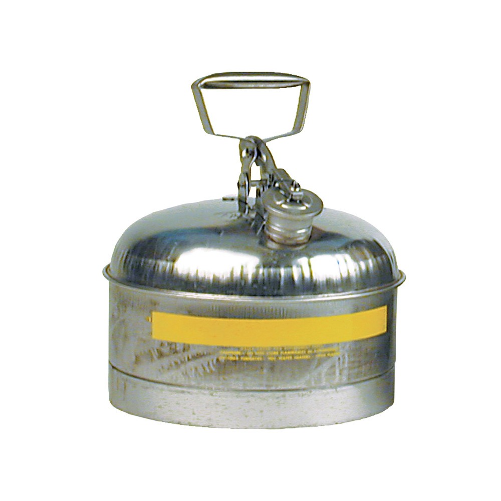 Produktabbildung: Justrite® Sicherheitskanne Eagle Typ I, Edelstahl, 9,5 Liter
