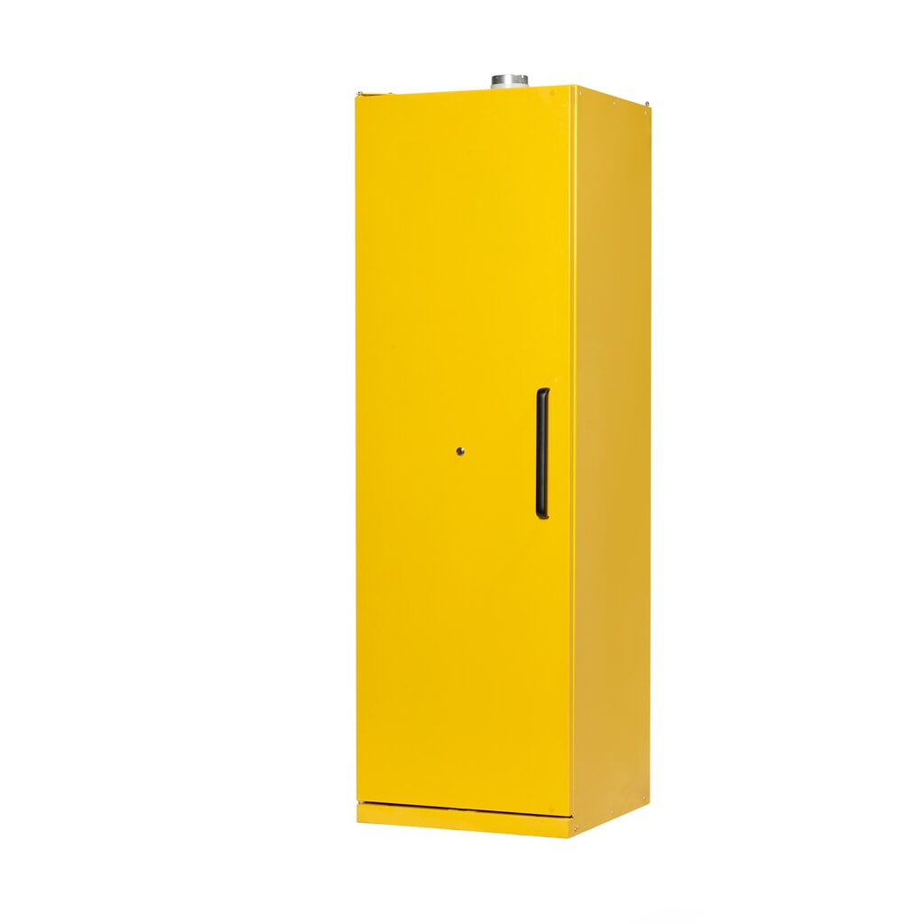 Justrite® Brandschutzschrank EN F90, 1-flügelig Produktabbildung: Justrite® Brandschutzschrank EN F90, 1-flügelig