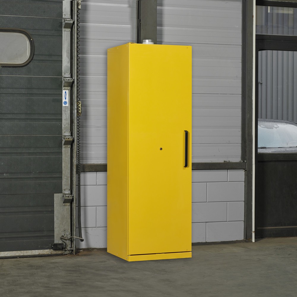 Produktabbildung Nr. 3: Justrite® Sicherheitsschrank EN F90, 1-flügelig