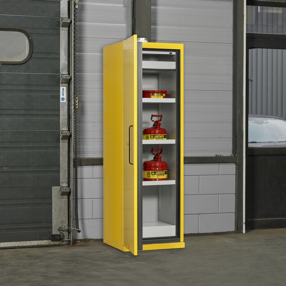 Produktabbildung Nr. 5: Justrite® Sicherheitsschrank EN F90, 1-flügelig