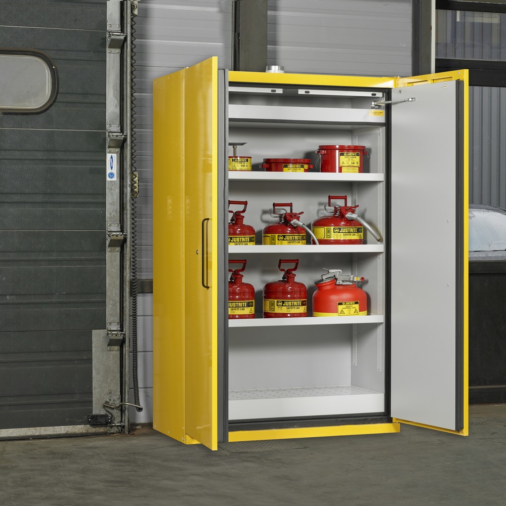Produktabbildung Nr. 8: Justrite® Brandschutzschrank EN F90, 2-flügelig