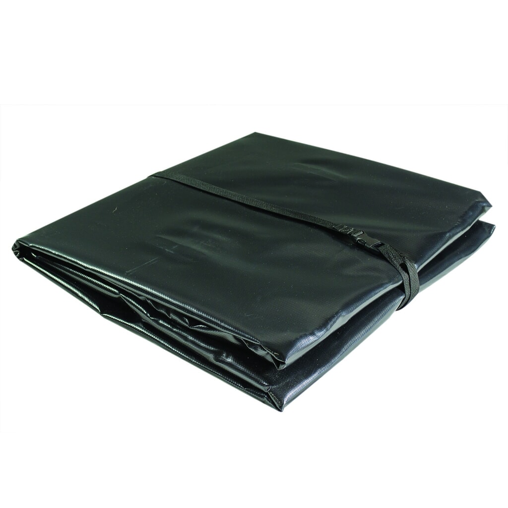 Produktabbildung: Justrite® Universal-Schutzplane aus Vinyl, LxB 1,5 x 1,5 m