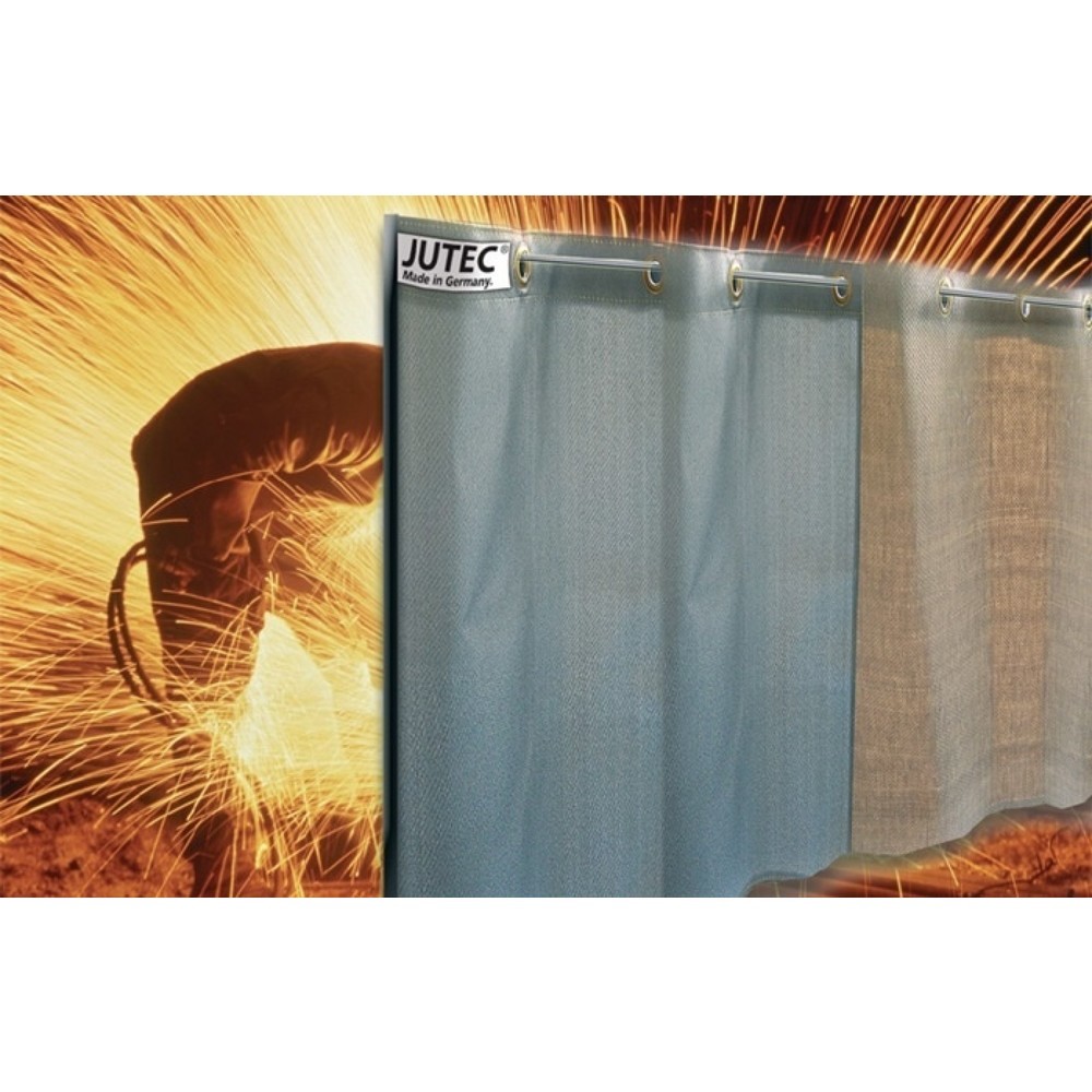 Produktabbildung: JUTEC Schweißvorhang SV 1418BW, oliv, B1400xH1800mm