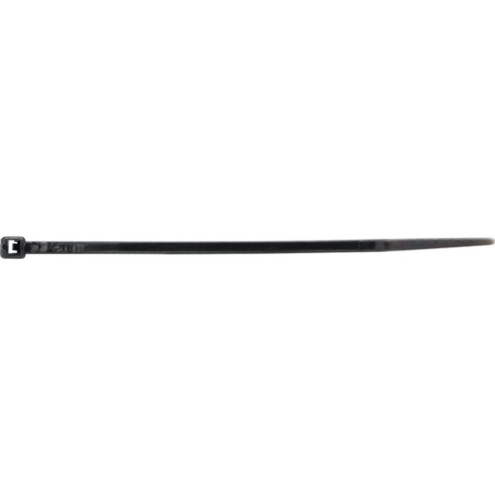 Produktabbildung: Kabelbinder, Länge 368 mm Breite 3,6 mm, Polyamid schwarz (UV-stabilisiert)