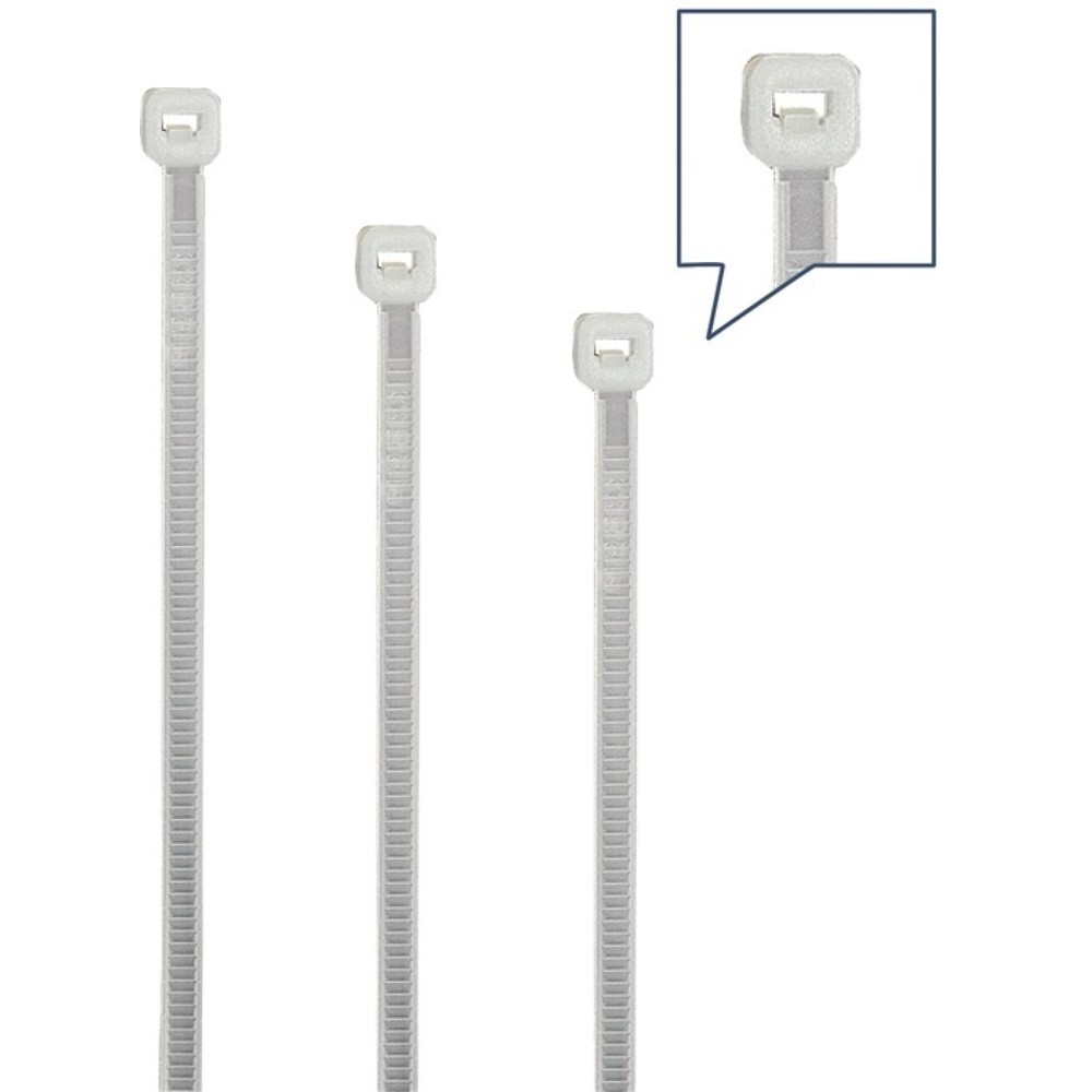 Produktabbildung: Kabelbinderset 350-tlg.PA natur
