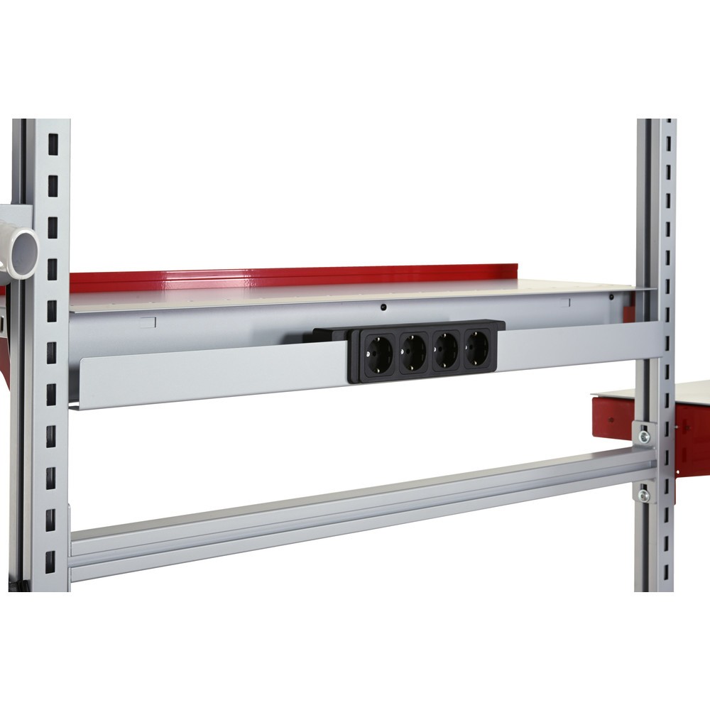 Produktabbildung Nr. 2: Kabelkanal für Komplettpackplatz FLEX, Länge 800 mm