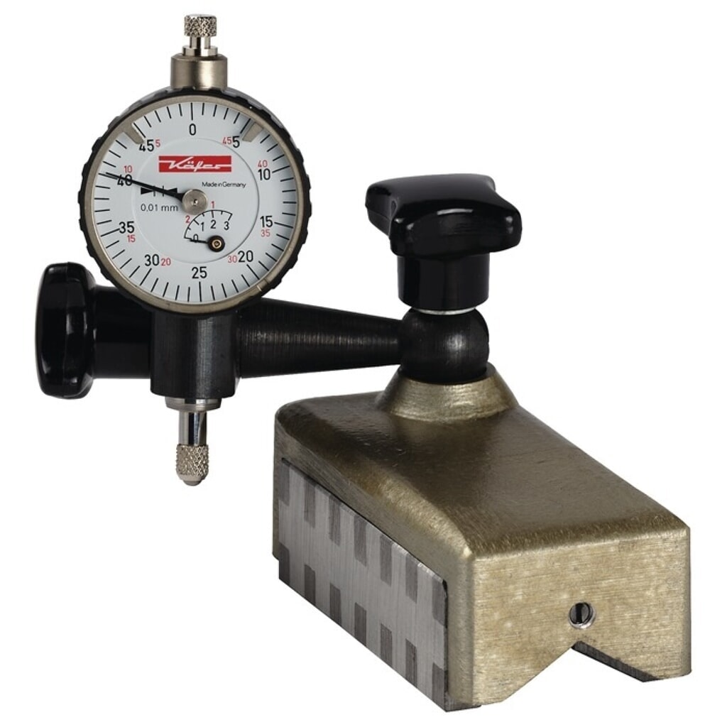 KÄFER Magnethalter, 72 x 26 x 37 mm 180 N, Aktionsradius 35 mm, passend zu Messuhren Produktabbildung: KÄFER Magnethalter, 72 x 26 x 37 mm 180 N, Aktionsradius 35 mm, passend zu Messuhren