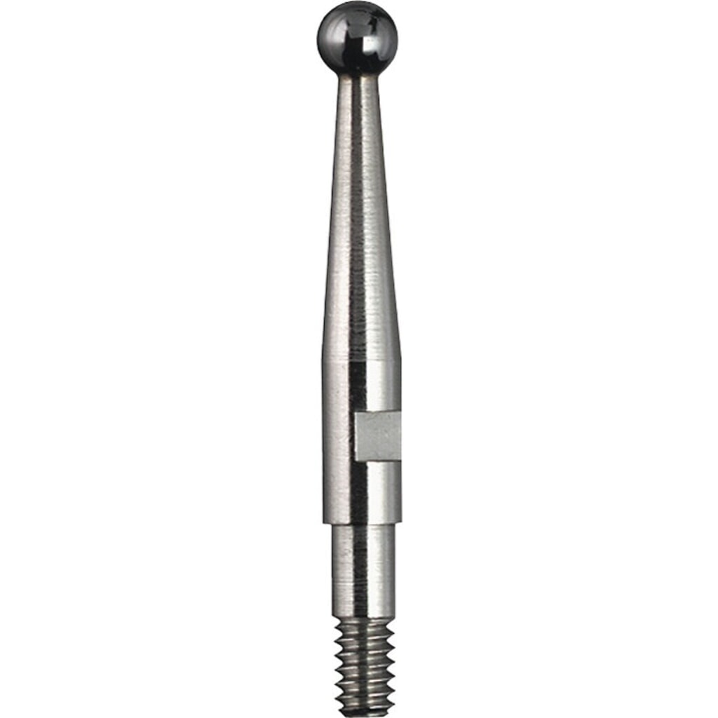 KÄFER Messeinsatz, M1,6 Hartmetall, Ø 2 mm Länge 34,7 mm Kugel, Fühlhebelmessgerät Produktabbildung: KÄFER Messeinsatz, M1,6 Hartmetall, Ø 2 mm Länge 34,7 mm Kugel, Fühlhebelmessgerät