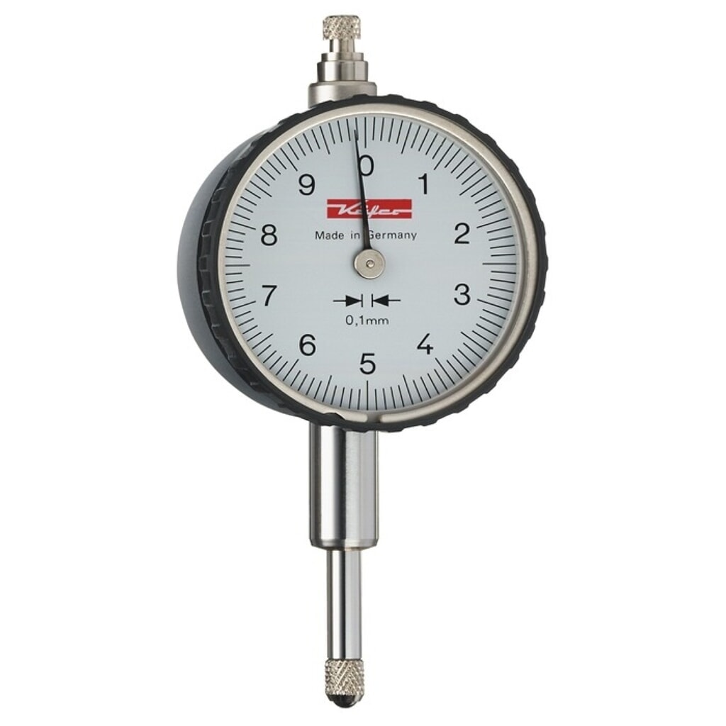 KÄFER Messuhr KM 10A, 10 mm Ablesung 0,1 mm Produktabbildung: KÄFER Messuhr KM 10A, 10 mm Ablesung 0,1 mm
