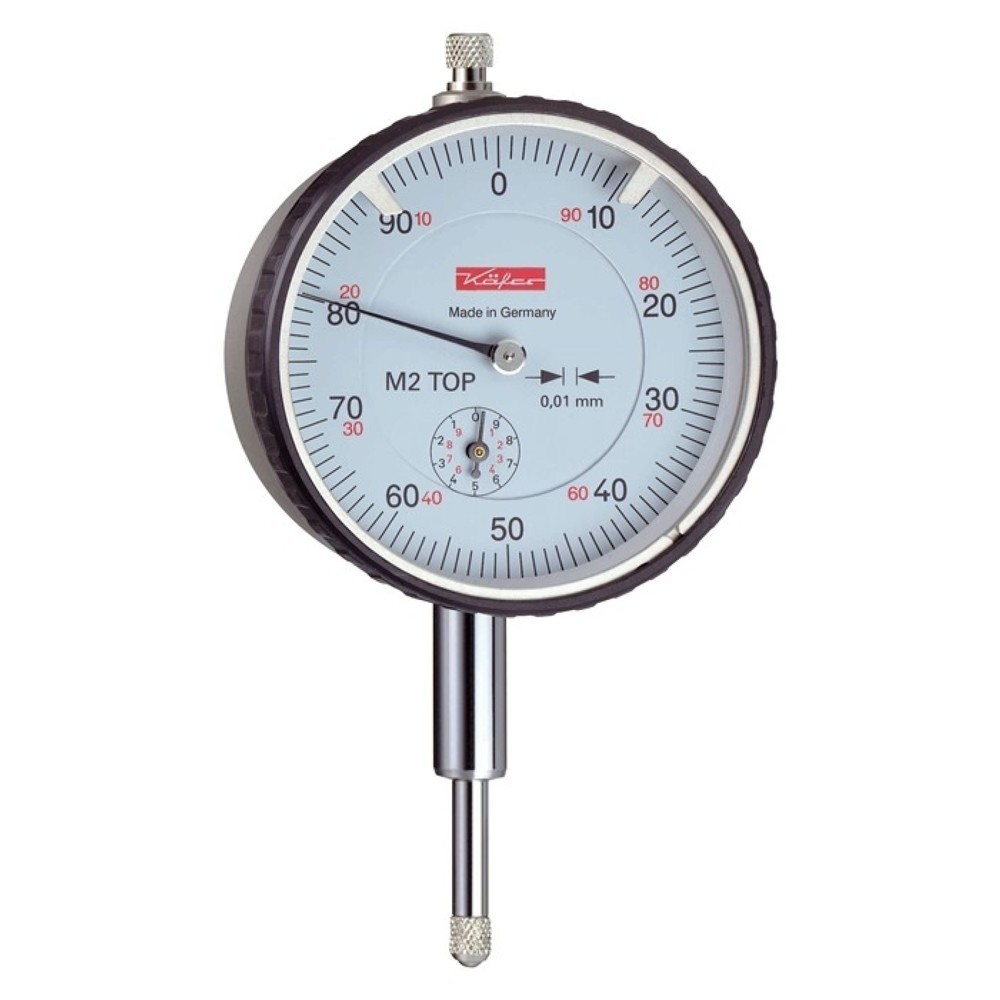 Produktabbildung: KÄFER Messuhr M2 Top, 10 mm Ablesung 0,01 mm