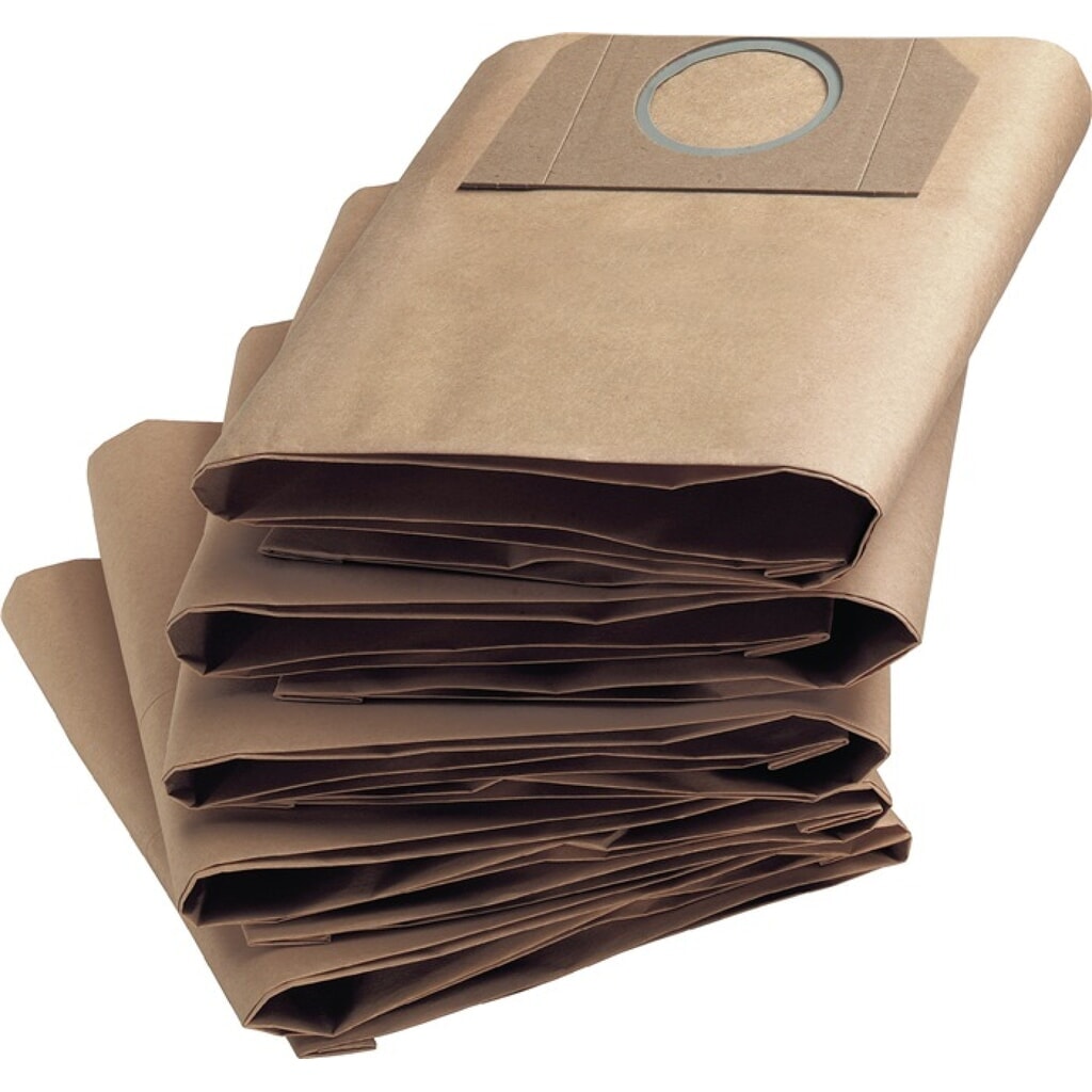 KÄRCHER Papierfilterbeutel f.A2054 5 St./VE Produktabbildung: KÄRCHER Papierfilterbeutel f.A2054 5 St./VE