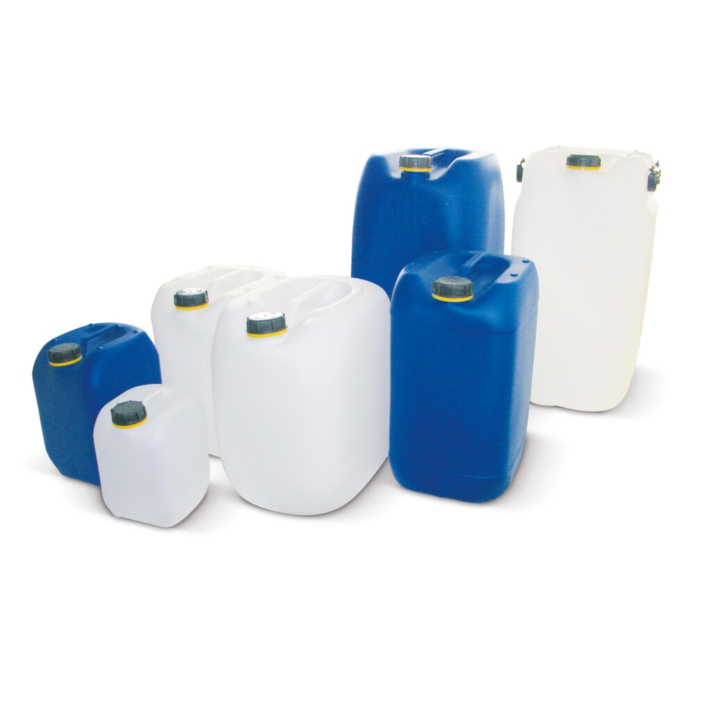 Kanister aus PE, 5 Liter, natur Produktabbildung: Kanister aus PE, 5 Liter, natur