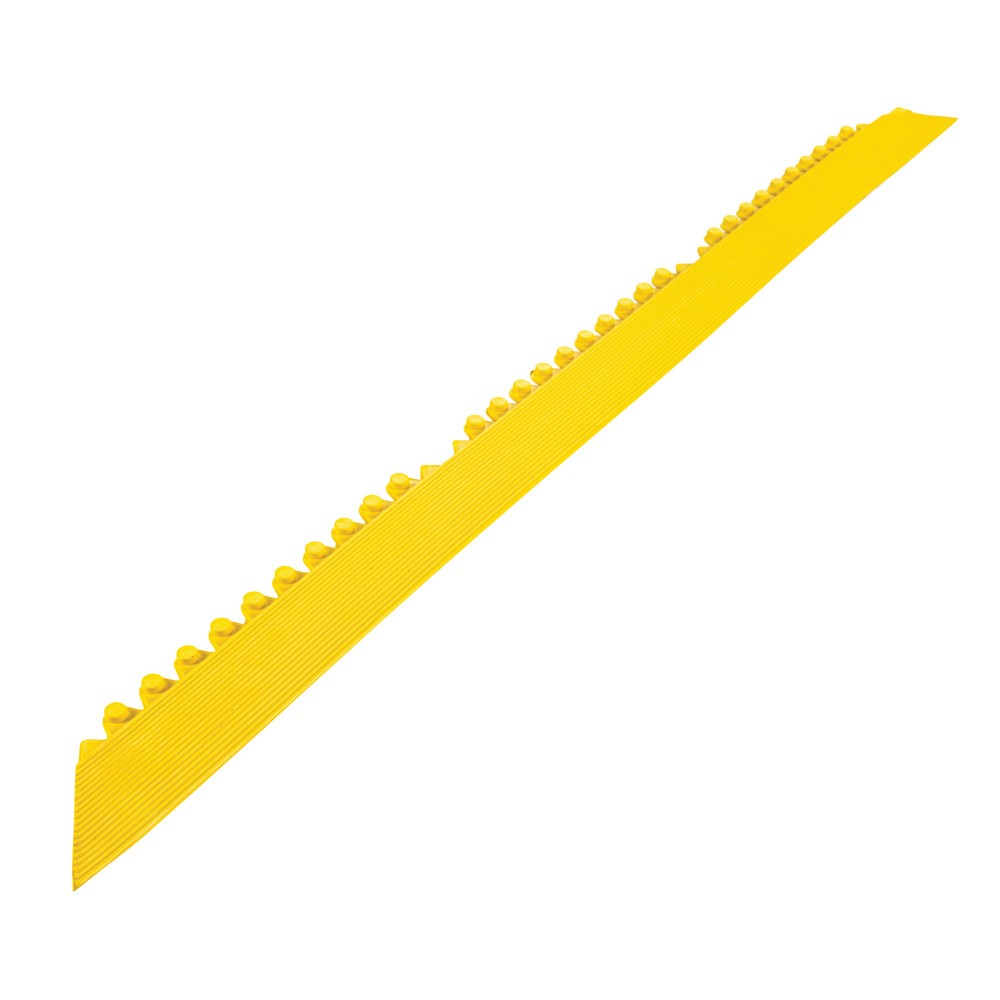 Produktabbildung Nr. 7: Kantenleiste, Stecksystem für NoTrax Schweißer-Arbeitsplätze, mit Noppen, BxL 910 x 52 mm, gelb