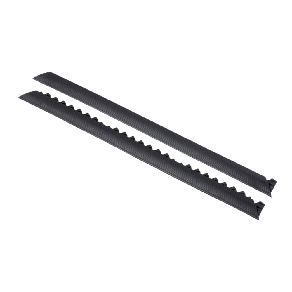 Produktabbildung Nr. 3: Kantenleiste, Stecksystem für NoTrax Schweißer-Arbeitsplätze, ohne Noppen, BxL 910 x 52 mm, schwarz