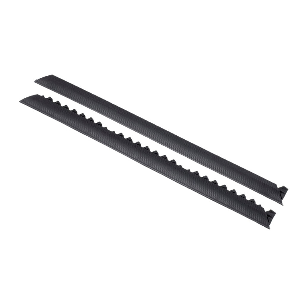 Produktabbildung Nr. 3: Kantenleiste, Stecksystem für NoTrax Schweißer-Arbeitsplätze, weiblich, BxL 910 x 52 mm, schwarz