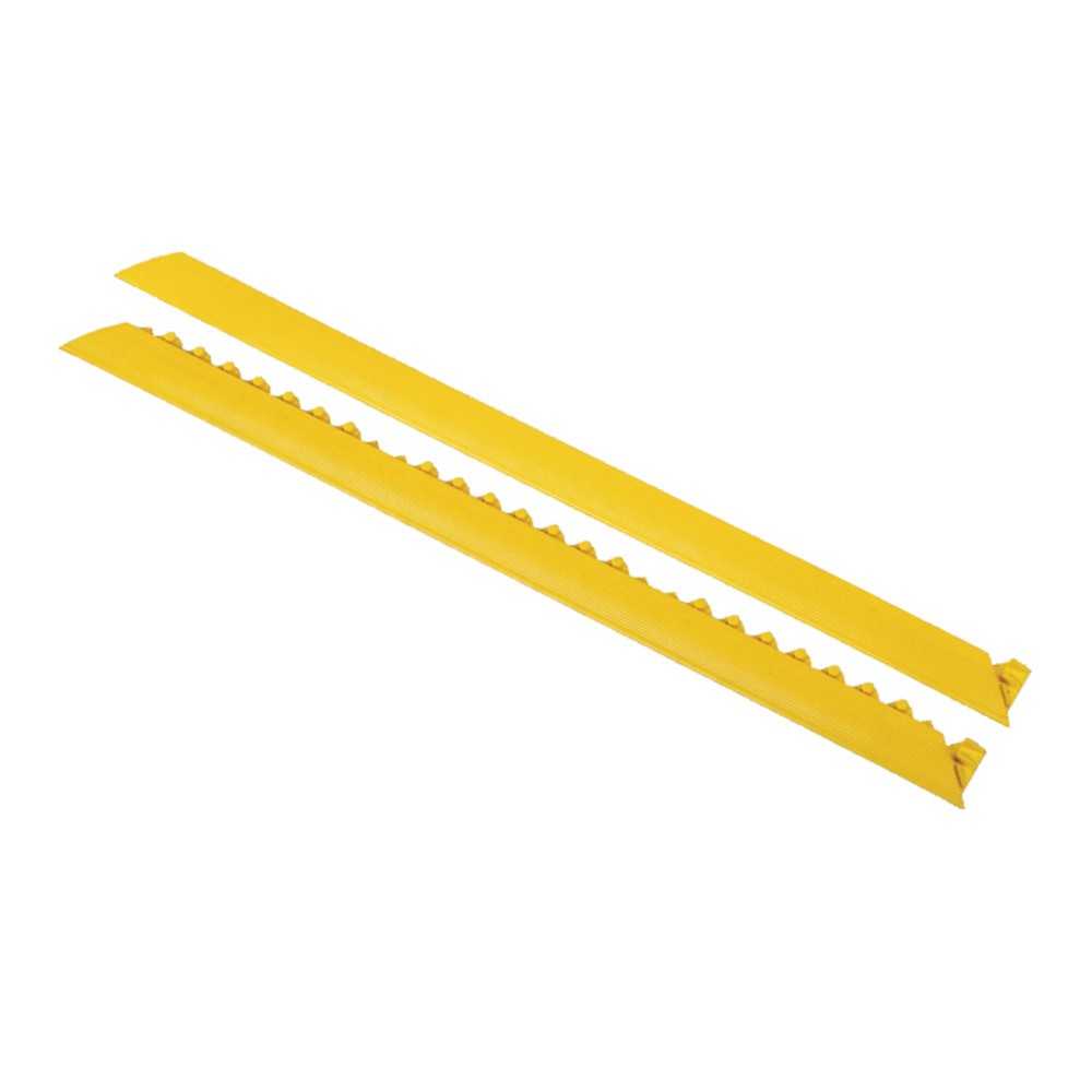 Produktabbildung Nr. 4: Kantenleiste, Stecksystem für NoTrax Schweißer-Arbeitsplätze, mit Noppen, BxL 910 x 52 mm, gelb