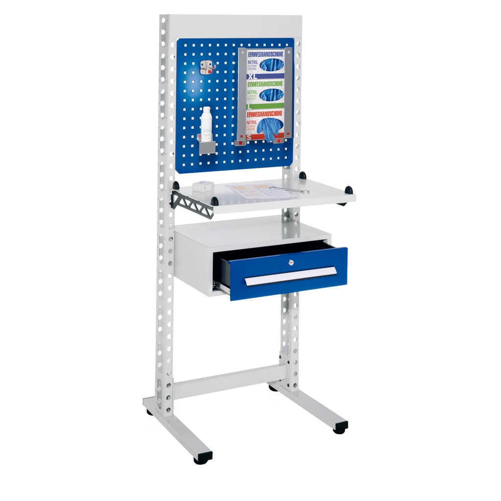 Kappes ErgoPlus® Hygienestation, Steharbeitsplatz, mit Füßen, HxBxT 1.770 x 670 x 400 mm, Modell 4 Produktabbildung: Kappes ErgoPlus® Hygienestation, Steharbeitsplatz, mit Füßen, HxBxT 1.770 x 670 x 400 mm, Modell 4