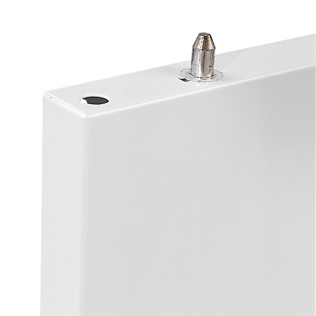 Produktabbildung Nr. 4: Kappes Magazinschrank mit Fachböden, HxBxT 1.950 x 1.130 x 590 mm, 8 Stück, RasterPlan Lochplattentür, 51 Lagersichtkästen, lichtgrau