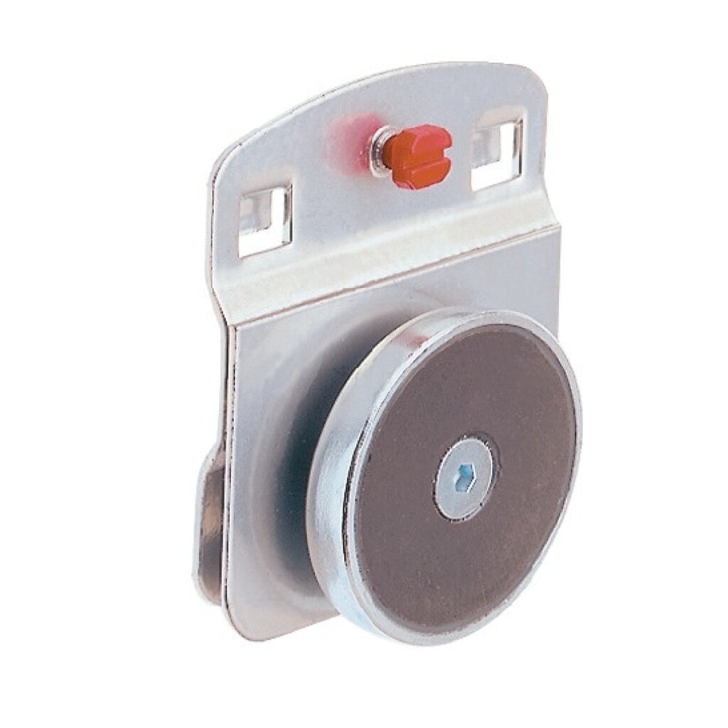 Kappes Magnethalter, passend für Lochplatten, Ø 40 mm verzinkt Produktabbildung: Kappes Magnethalter, passend für Lochplatten, Ø 40 mm verzinkt