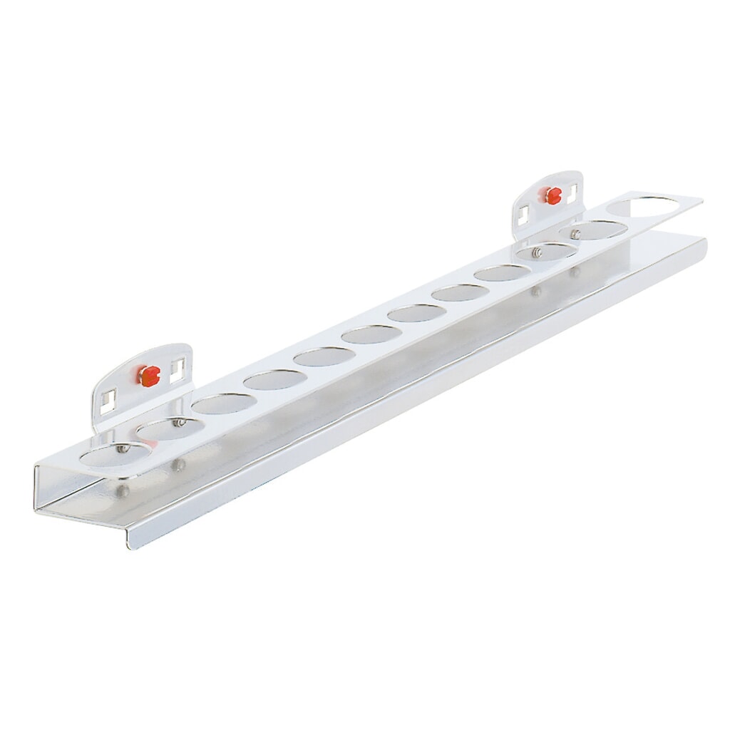 Kappes RasterPlan Nusshalterablage, 12 Löcher, BxT 390 x 30 mm Produktabbildung: Kappes RasterPlan Nusshalterablage, 12 Löcher, BxT 390 x 30 mm