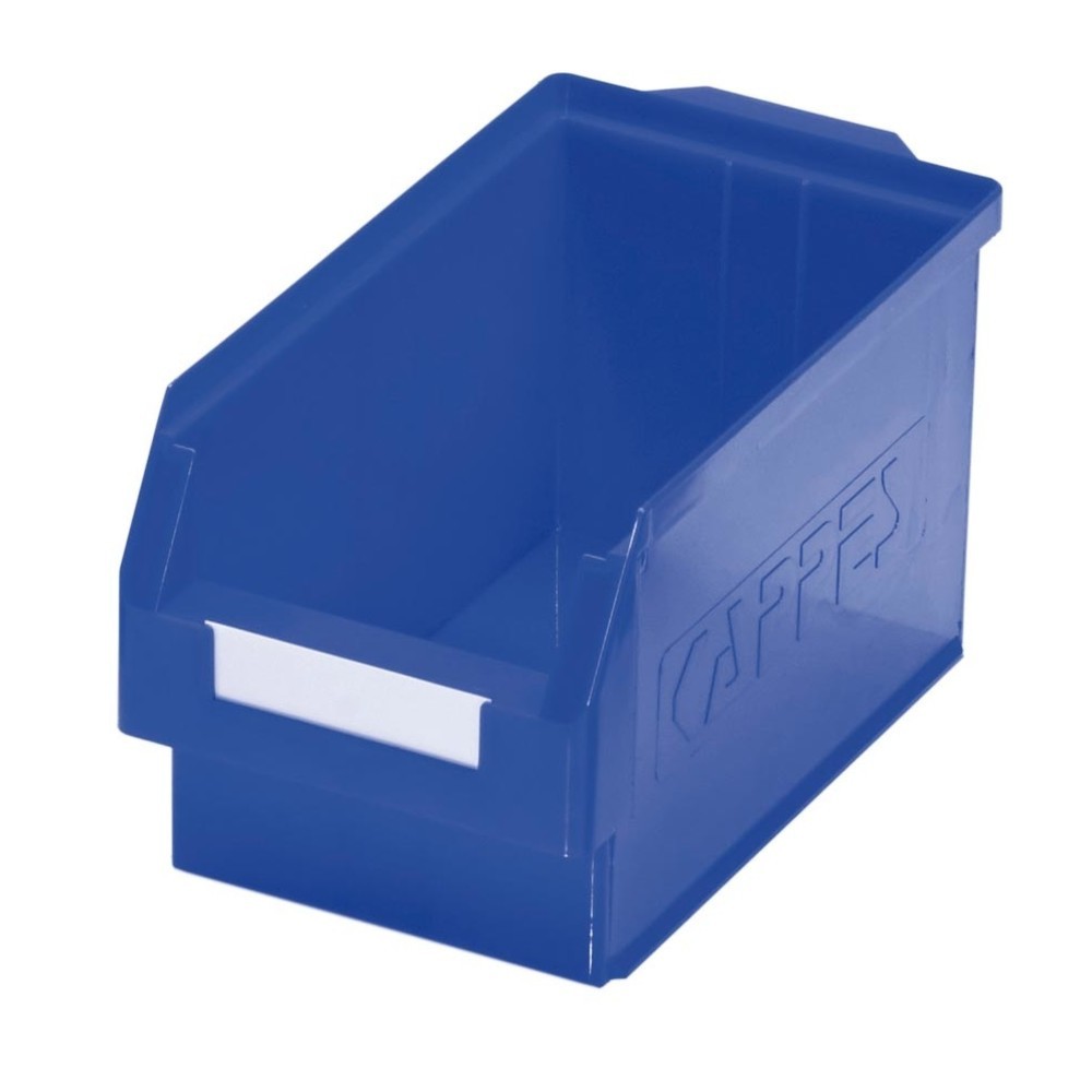 Produktabbildung: Kappes RasterPlan® Sichtlagerkasten, HxBxT 200 x 200 x 350 mm, blau