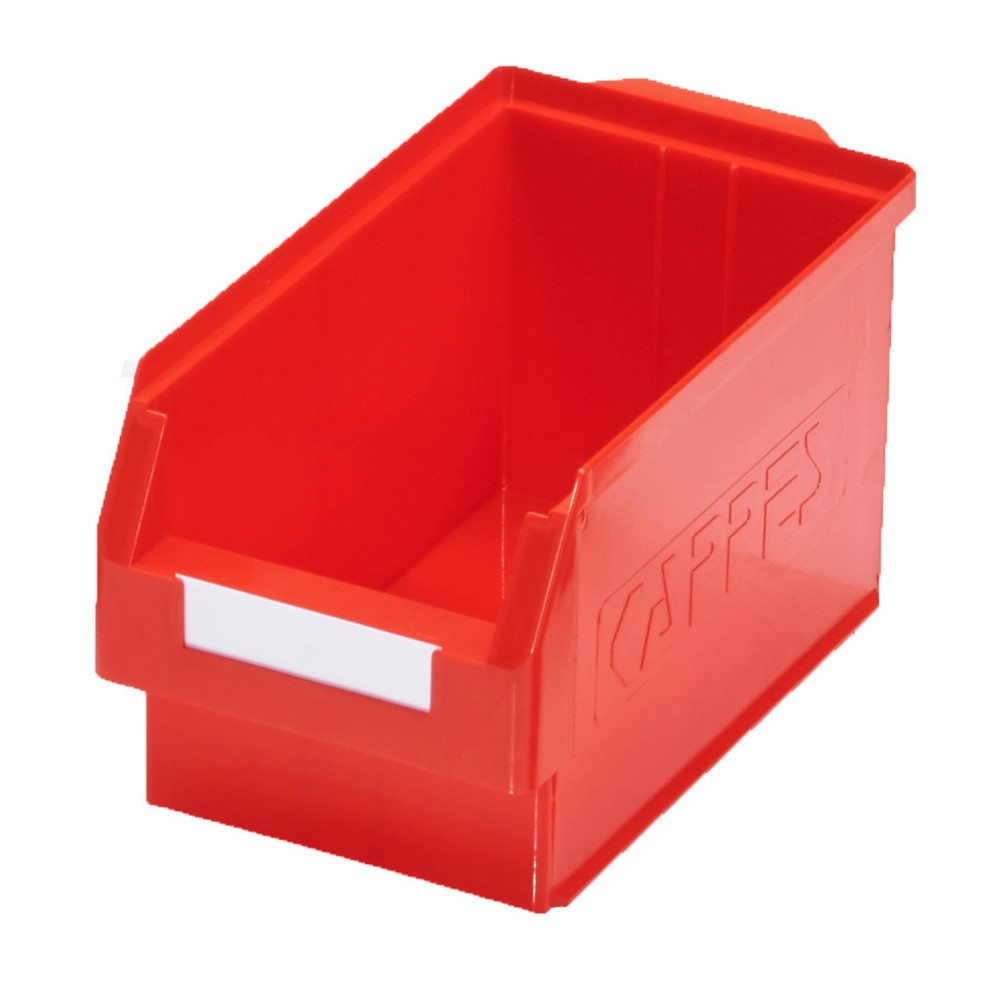 Produktabbildung: Kappes RasterPlan® Sichtlagerkasten, HxBxT 200 x 200 x 350 mm, rot