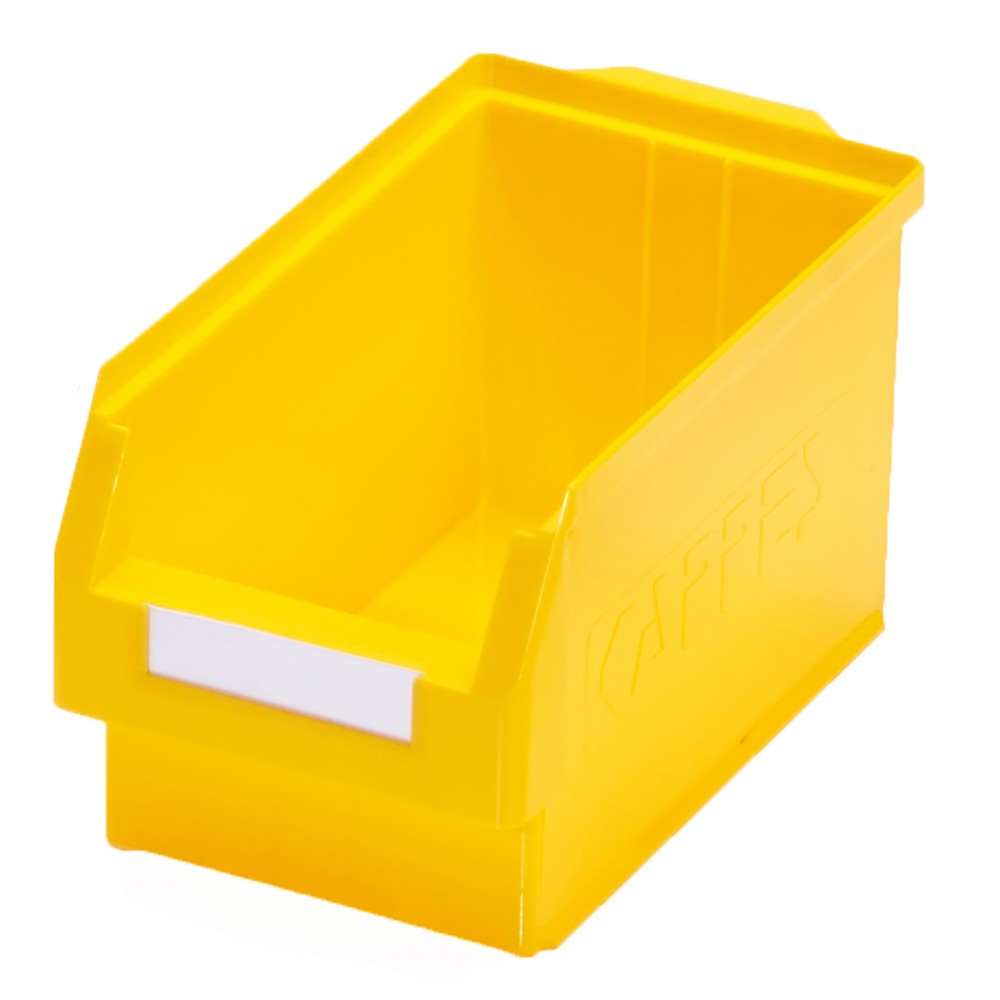 Produktabbildung: Kappes RasterPlan® Sichtlagerkasten, HxBxT 200 x 200 x 350 mm, gelb
