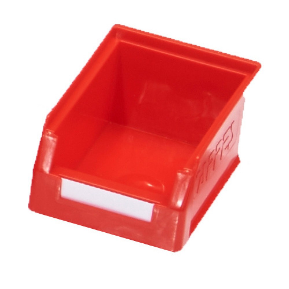 Produktabbildung: Kappes RasterPlan® Sichtlagerkasten, HxBxT 75 x 105 x 160 mm, rot