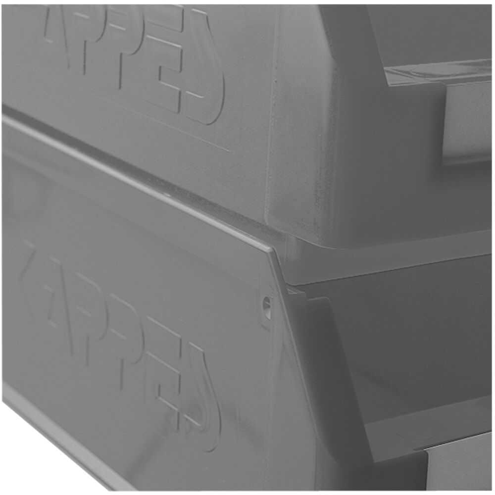 Produktabbildung Nr. 2: Kappes RasterPlan® Sichtlagerkasten, HxBxT 45 x 105 x 85 mm, grau