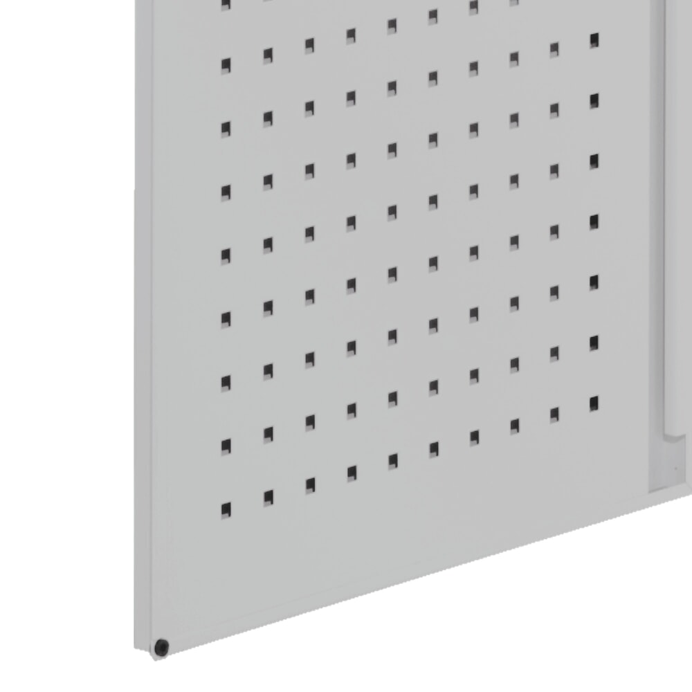 Produktabbildung Nr. 2: Kappes ®RasterPlan Vertikalschrank, HxBxT 1.950 x 1.000 x 600 mm, 4 Auszüge mit Lochplatten, Lochplattentür, lichtgrau