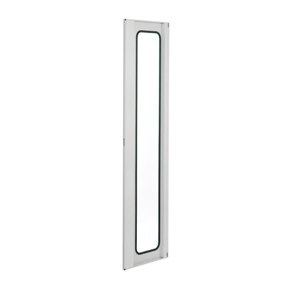 Produktabbildung Nr. 10: Kappes ®RasterPlan Werkstückschrank mit Schlitzplattenrückwand, HxBxT 1.950 x 1.000 x 410 mm, Sichtfenstertür, lichtgrau