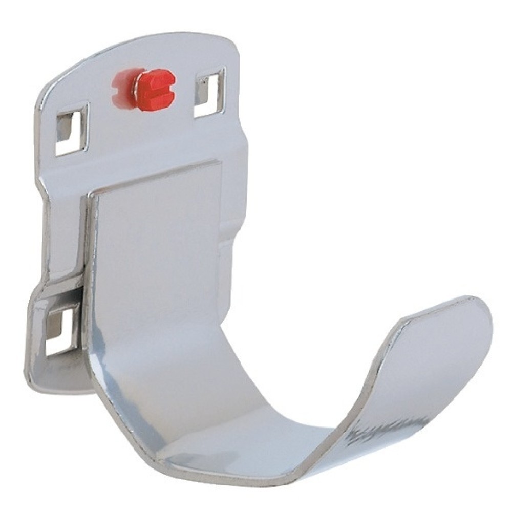 Produktabbildung: Kappes Rohrhalter, verzinkt, D100xB35mm, 2St./Btl., passend für Lochplatten