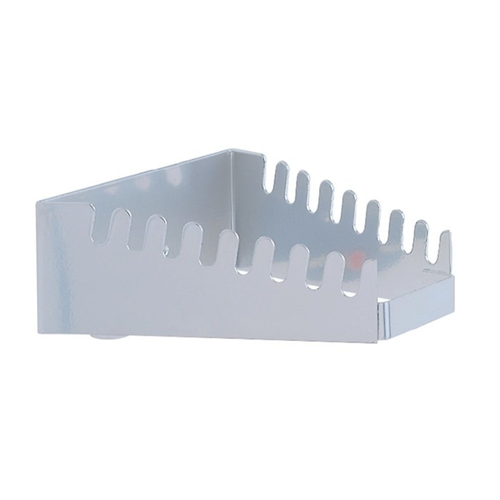 Produktabbildung: Kappes Schraubenschlüsselhalter, 8 Aufnahmen waagerecht für Lochplatten, H50xB130/60xT150mm