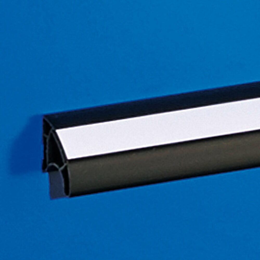 Produktabbildung Nr. 7: Kappes Schwerlastschrank Leergehäuse, ohne Mitteltrennwand, HxBxT 1.950 x 1.000 x 600 mm, Türinnenseite mit RasterPlan Schlitzplatten, lichtgrau, enzianblau