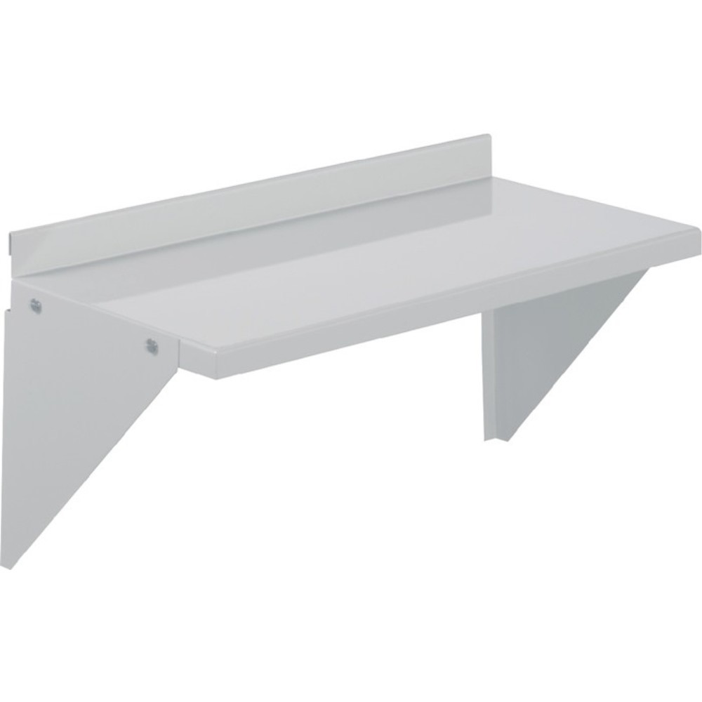 Produktabbildung: Kappes Stahlboden lichtgrau, RAL 7035, kunststoffbeschichtet, L450xT220mm, passend für Schlitzplatte